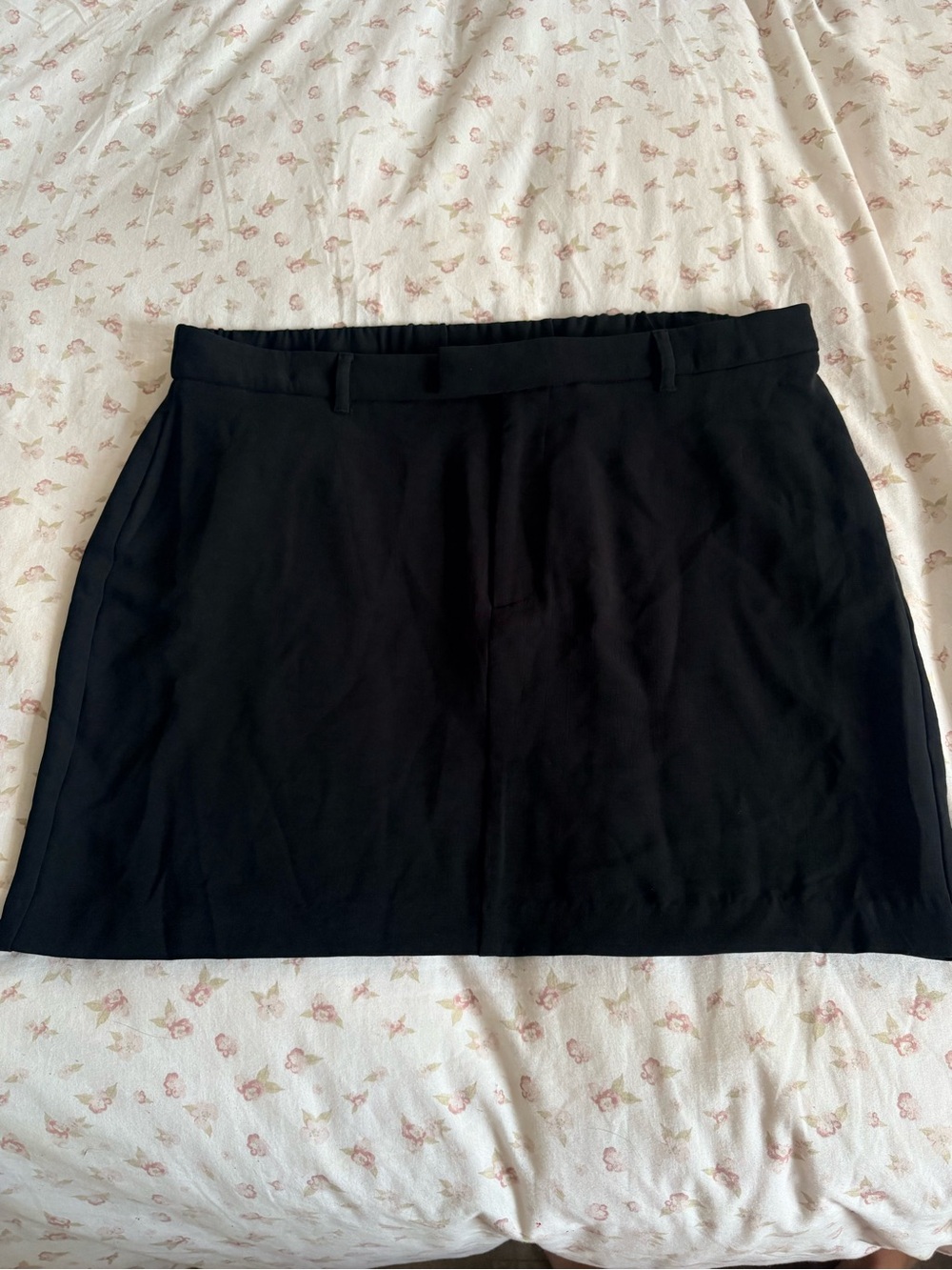 a new day Black Mini Skirt